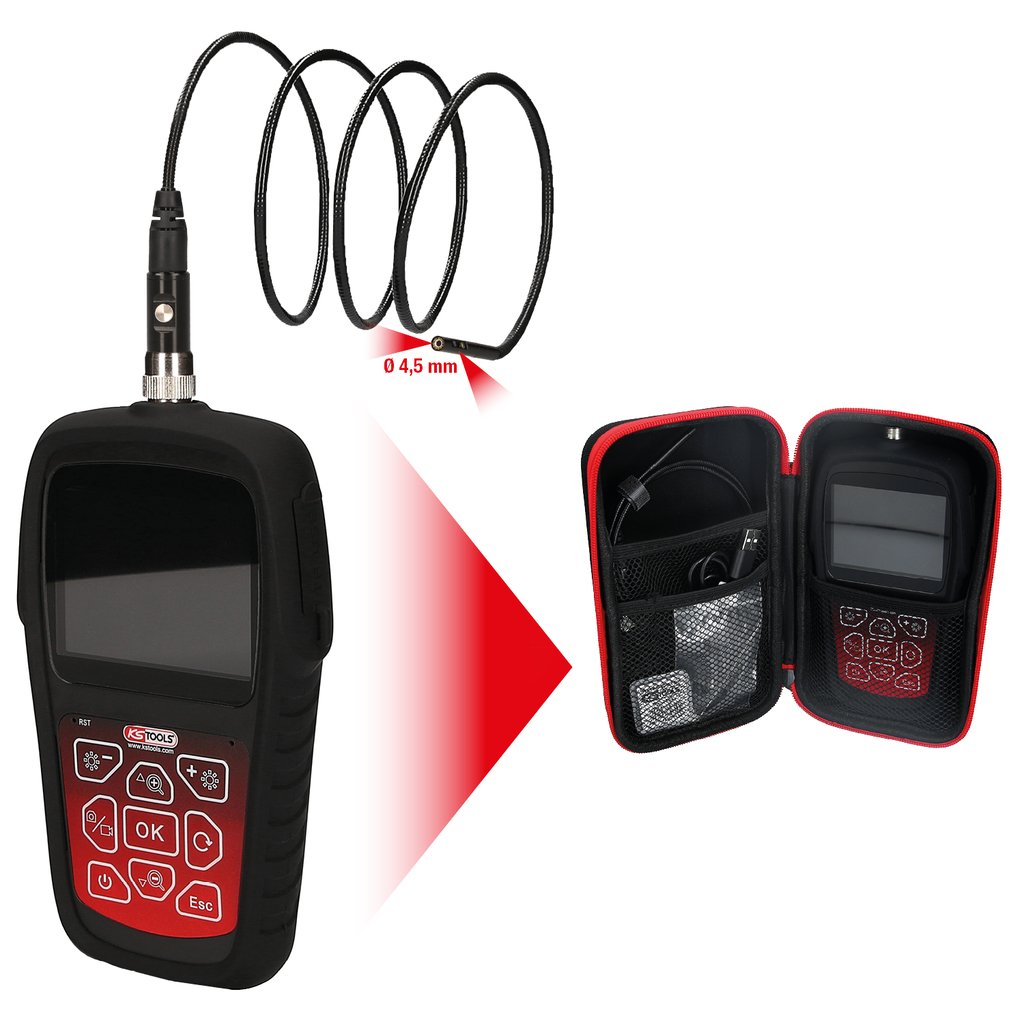 Belaidzio-videoskopo-komplektas-su-perjungiamu-O-45-mm-0°-ir-90°-HD-priekines-kameros-zondu-7-daliu